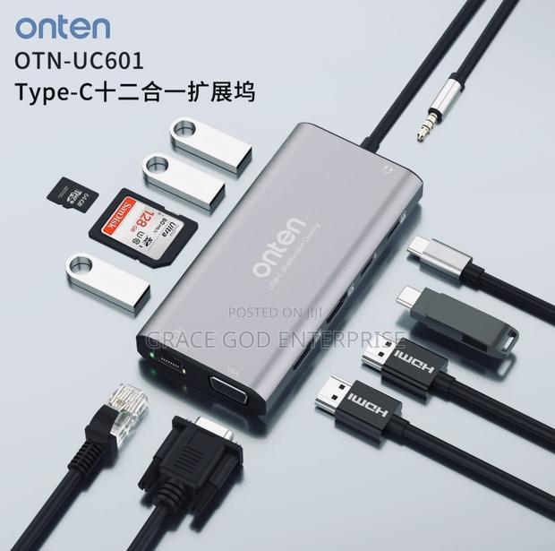 Original Onten 11 In 1 Multi Function Usb-c Hub