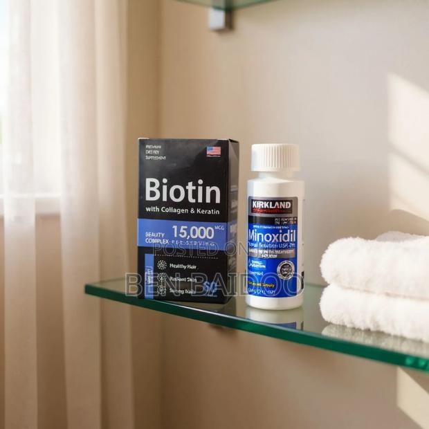 Kirkland Minoxidil Biotin Hair Growth Supplements · Photo 2