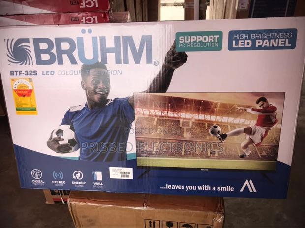 Bruhm Durable 32" Led Tv Fully Digital Satellite photo 5