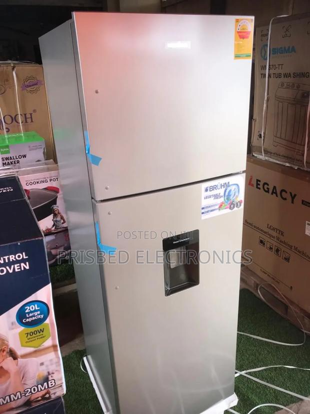 Bruhm Durable Double Door Fridge With Dispenser 311 Litres photo 2