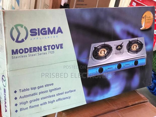 Sigma Durable 3burner Stainless Stove photo 2