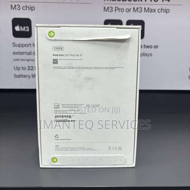 New Apple iPad mini (2024) 128 GB Gray photo 3
