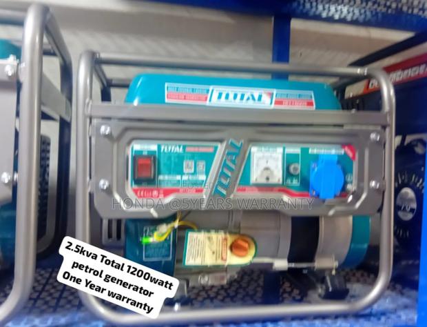Quiet and Reliable 2.5kva Total Petrol Generator 1200watt · Photo 2