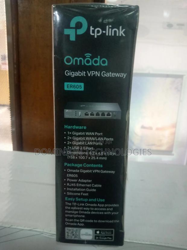 Tp-Link Er605 Omada Gigabit VPN Gateway V2.20 · Photo 4