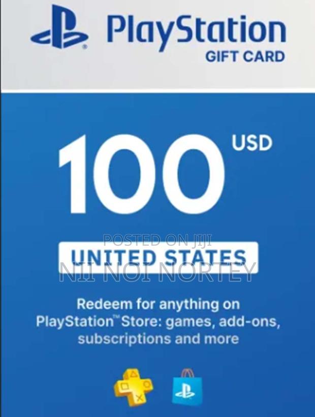 100$ Playstation Gift Card