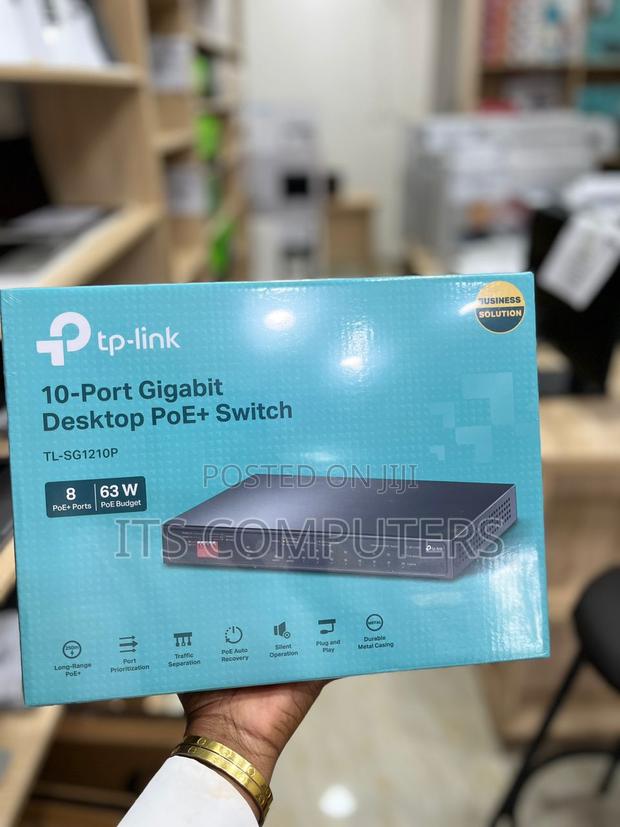 10-Port Gigabit Desktop Poe+ Switch · Photo 1