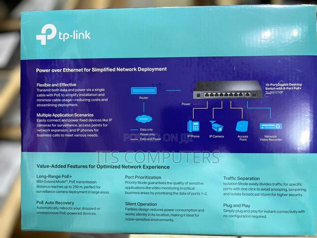 10-Port Gigabit Desktop Poe+ Switch · Photo 2