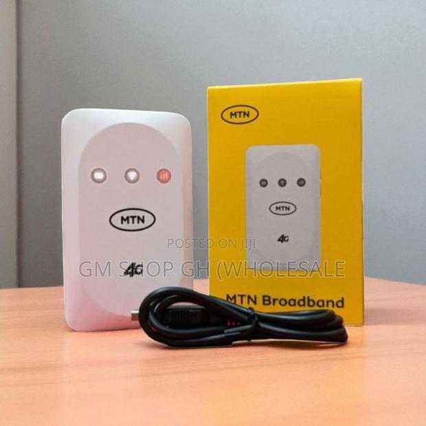 Zte MTN 4g Universal Pocket Mifi-White (43890) · Photo 2
