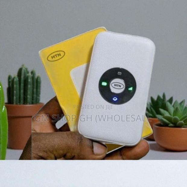 MTN Portable Universal Unlock 4g Lte Mifi/Wifi Modem (Mtn) White