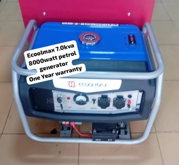 Alternative Energy Ecoolmax Generator 7kva 8000watt Petrol · Photo 2