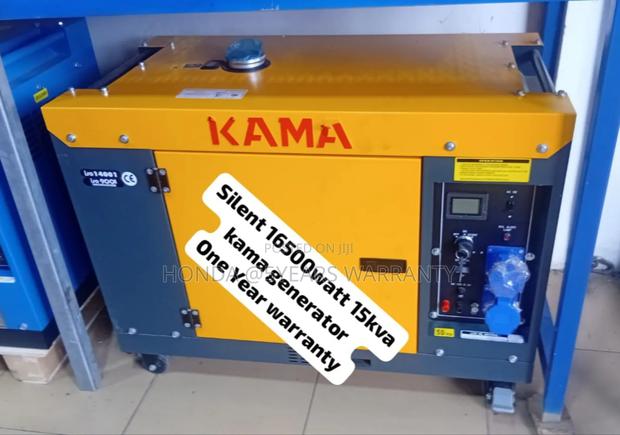 Compact and Potable Kama 15kva Generator 16500watt Diesel · Photo 2