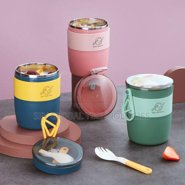 Portable Stainless Soup Cup · Photo 2