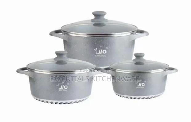 Jio 6pcs Granite Non-Stick Cookware Set photo 2