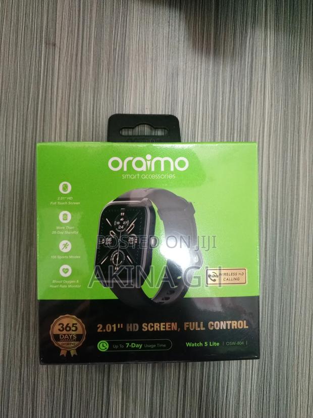 Oraimo Smart Watch 5 Lite 2.01" Screen Osw-804 · Photo 4