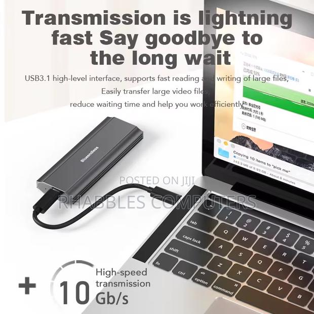 M.2 SSD Enclosure Dual Protocol (Nvme + Ngff) photo 3