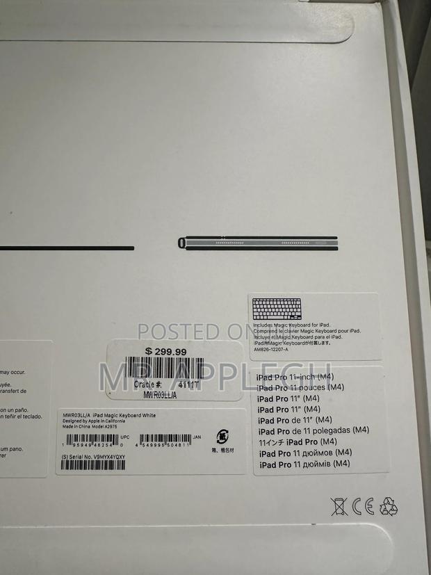 Apple Magic Keyboard 11” (M4) photo 2