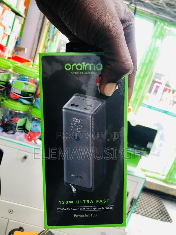 Oraimo Powerjet Power Bank for Laptop , Tablets and Phones 130 Watts · Photo 4