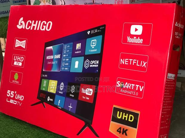 Chigo 55" Led Tv Uhd photo 2