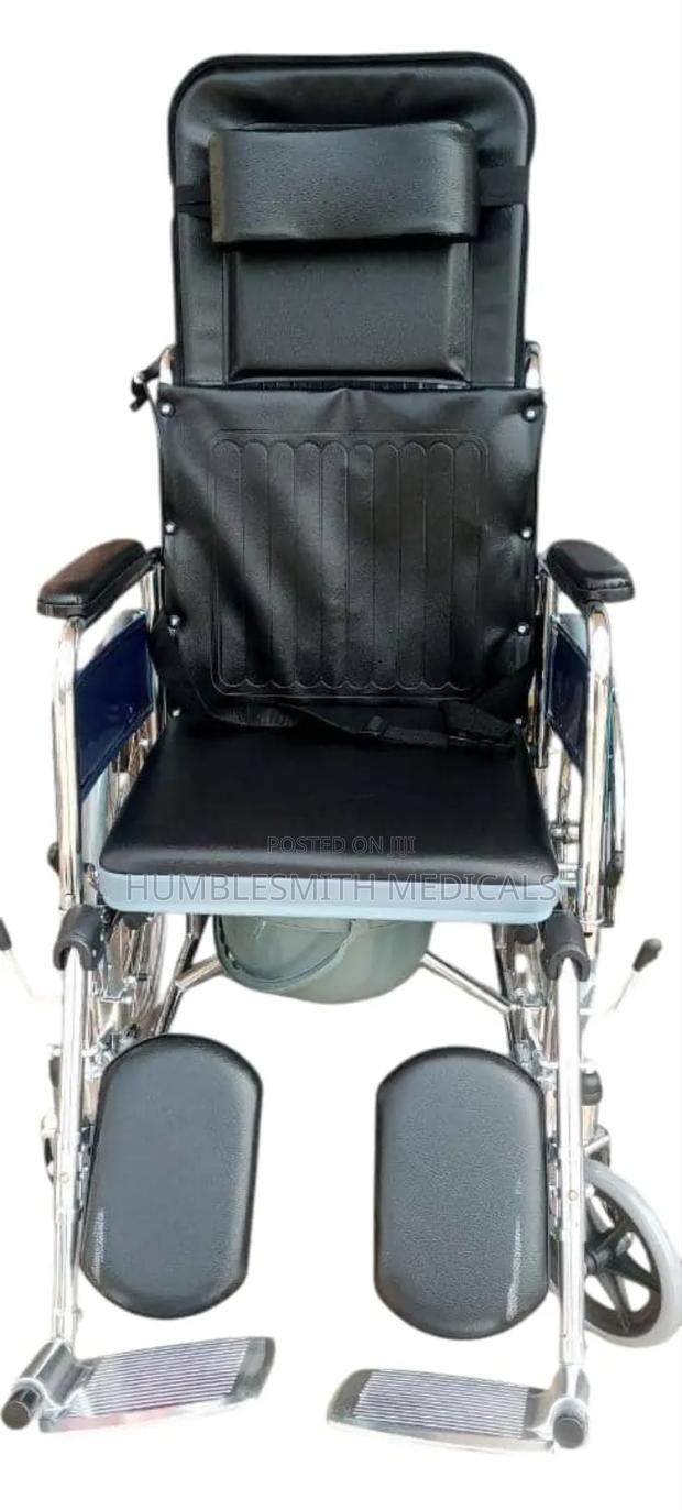 Commode Wheelchair (Long Back) · Photo 4