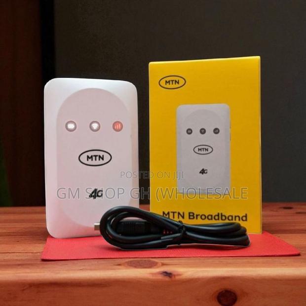 MTN Portable Universal Unlock 4g Lte Mifi Modern- White (37976) · Photo 2