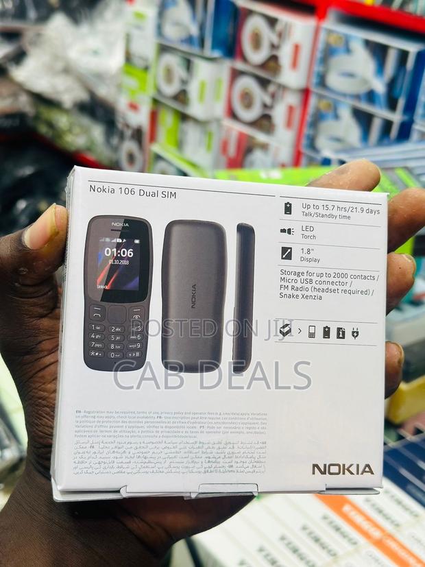 New Nokia 106 Black photo 2