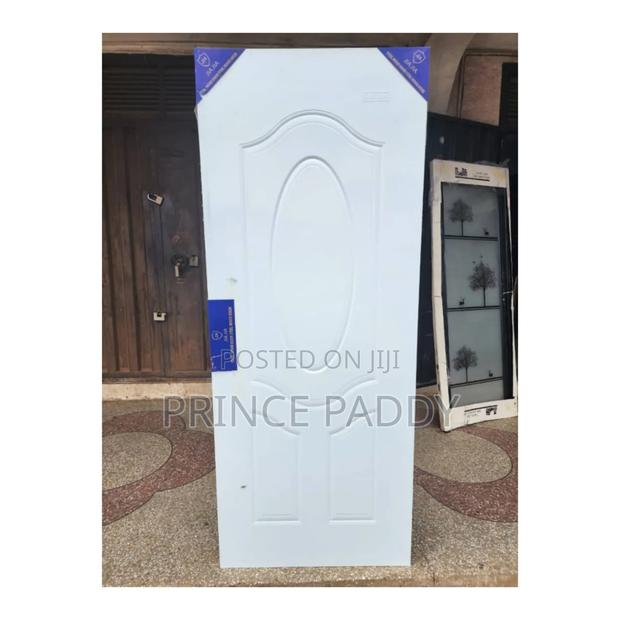 Wooden Door Steel With Frame and Handle Is Available