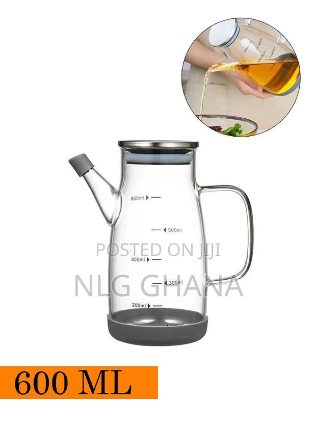 600ml Borosilicate Glass Oil Storage Jar. Ghx6534 · Photo 1
