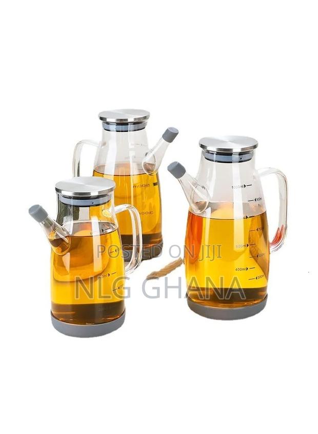 600ml Borosilicate Glass Oil Storage Jar. Ghx6534 · Photo 4