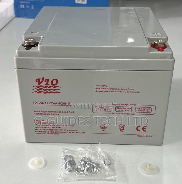 Vio 12v 24ah Ups Battery, 12v-24ah Sealed Lead-Acid Ups Battery