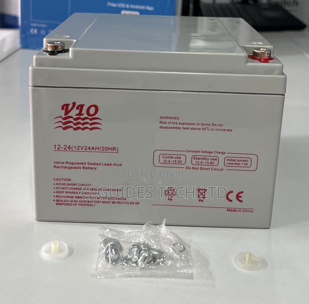 Vio 12v 24ah Ups Battery, 12v-24ah Sealed Lead-Acid Ups Battery photo 3