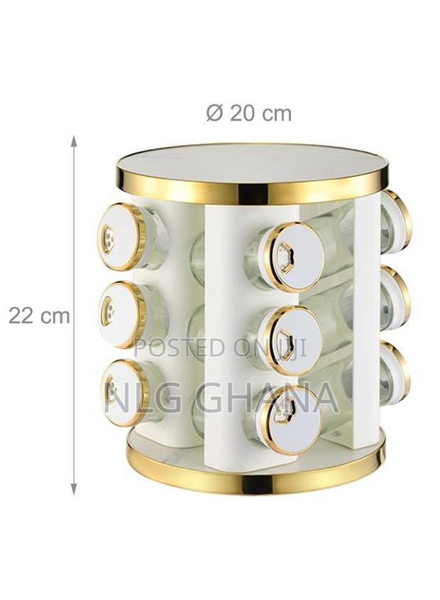100ml Revolving 12-Jar Countertop Rack Tower. Ghx6528 · Photo 2