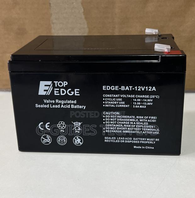 Top Edge 12v 12ah Ups Battery, 12v-12ah Sealed Lead-Acid Ups Battery photo 3