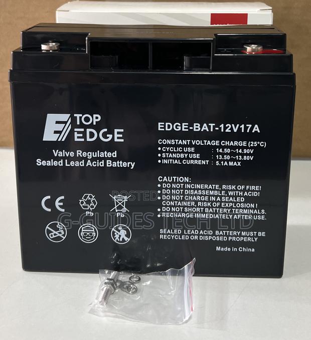 Top Edge 12v-17ah Ups Battery, 12v/17ah Sealed Lead-Acid Battery photo 3