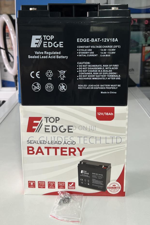 Top Edge 12v-18ah Ups Battery, 12v 18ah Sealed Lead-Acid Battery photo 4