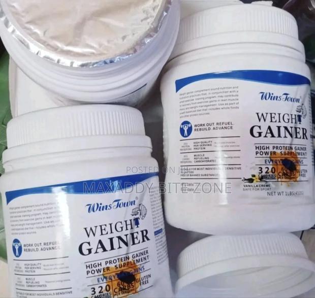 Wins Town Weight Gainer Protein Powder. Super Effective