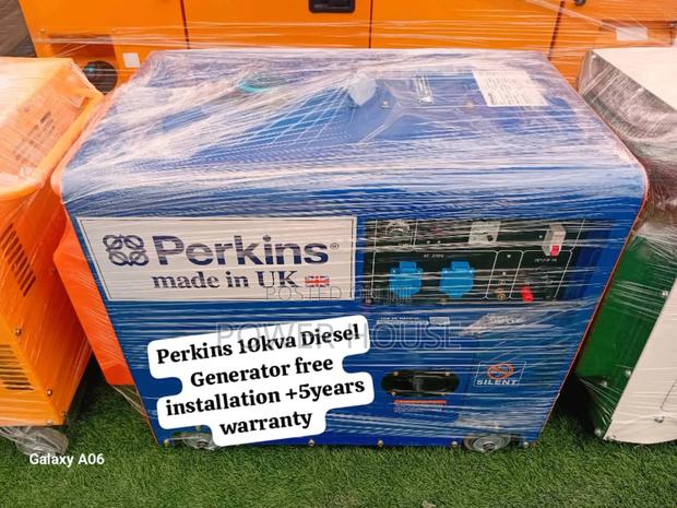 Name Scroll Perkins Diesel Generator 10kva Silent · Photo 2