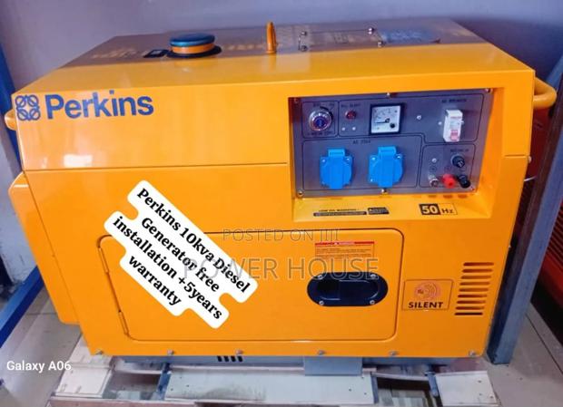 Pixel Prompt Perkins Diesel Generator 10kva Silent · Photo 2
