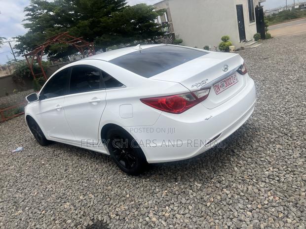 Hyundai Sonata Limited 2.0T Sedan (2.0L 4cyl 6A) 2013 White photo 15