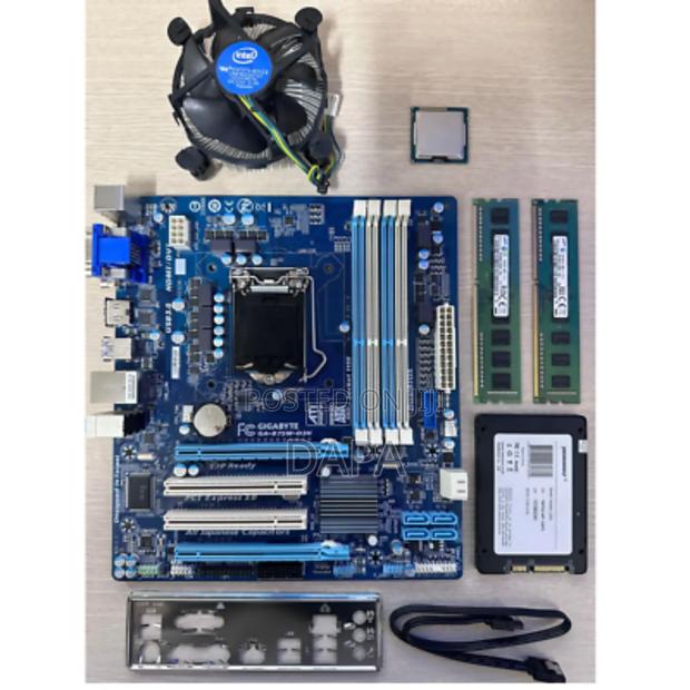 3rd Gen. Gigabyte-B75m-D3h Motherboard + I7-3770 · Photo 2