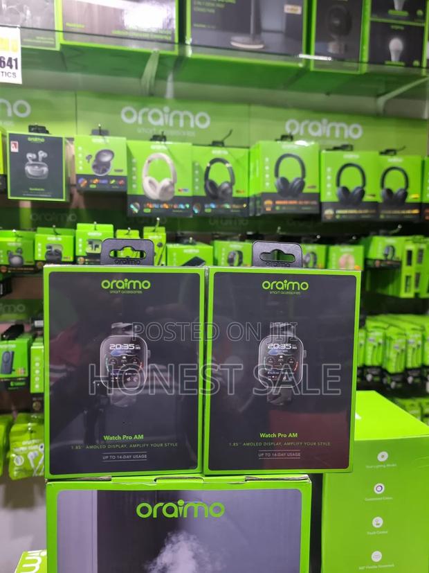Oraimo Watch Pro Am 1.85′′ Amoled Ip68 Smart Watch photo 2