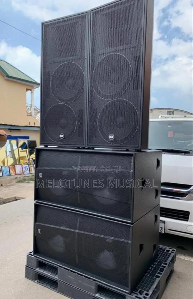 Martins Audio Bass Pair and RCF Full Range Pair of Speakers · Photo 2