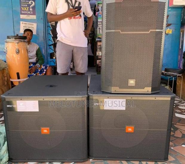 Pair of JBL Active Speakers and Single Bass Pair Speakers · Photo 2