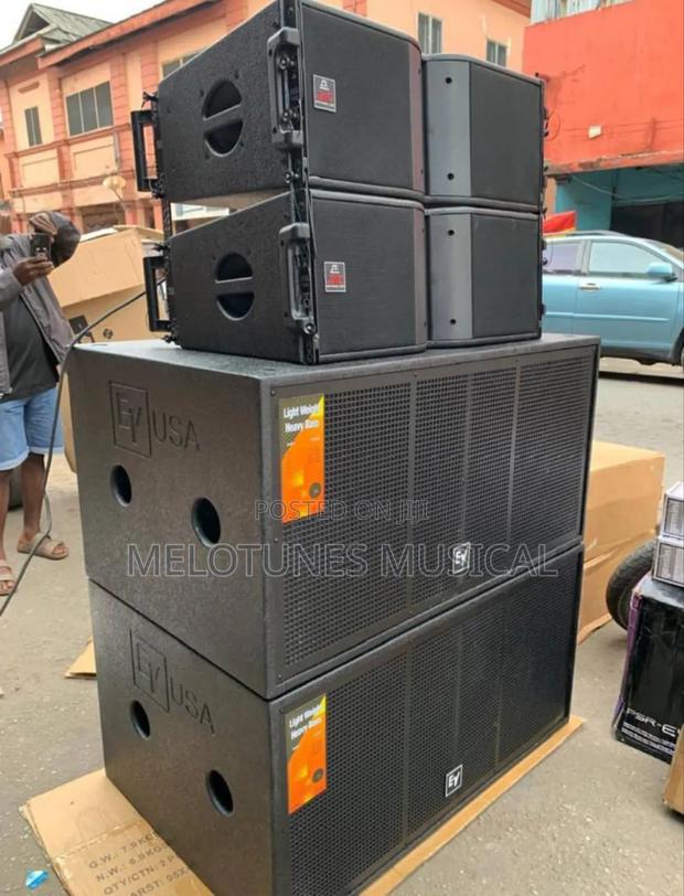 Line Array and Amplifier Rack Set · Photo 3
