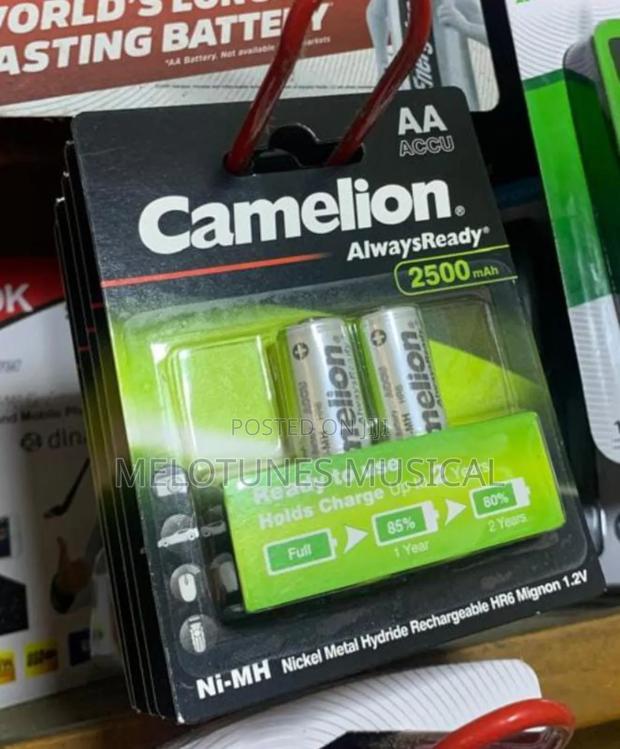 Camelion Alwaysready 2500mah Aa Ni-Mh Rechargeable Batteries. · Photo 2