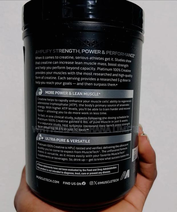The Best Creatine for 2025! Platinum Creatine Powder|Build Big Muscles · Photo 4