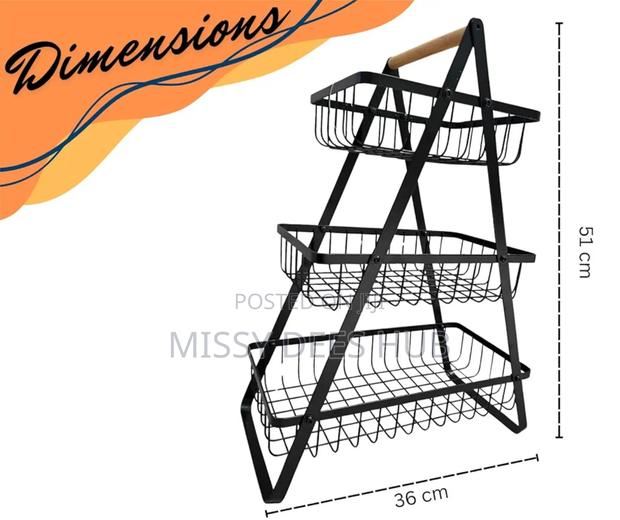 3 Tier Multipurpose Storage Rack photo 4