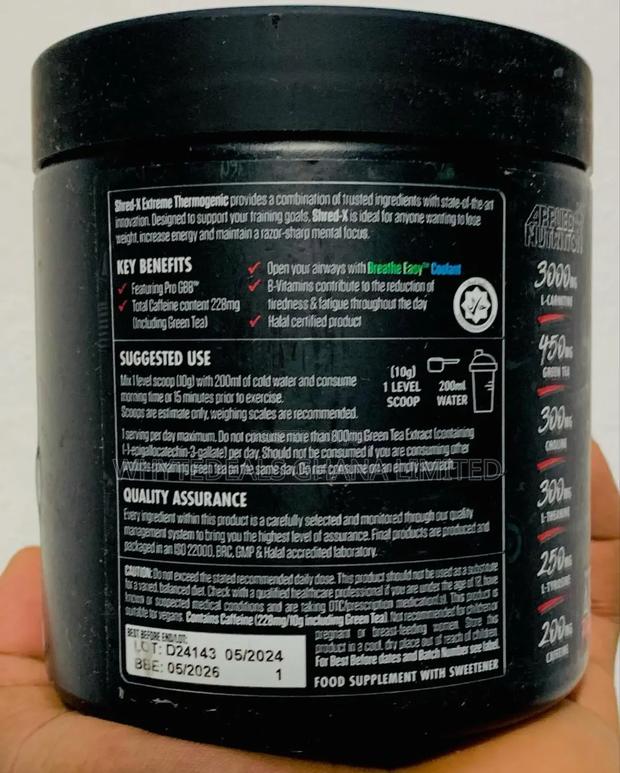 Shred-X Ultimate Fat Burner · Photo 4