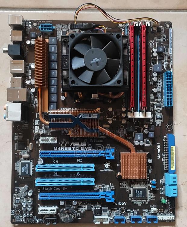 6 Cores Processor(Phenom Ii X6 ) + Asus M4n98td Evo · Photo 2