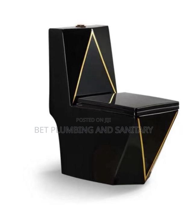 Black and Gold Combine Water Closet_wc_combine Wc · Photo 2