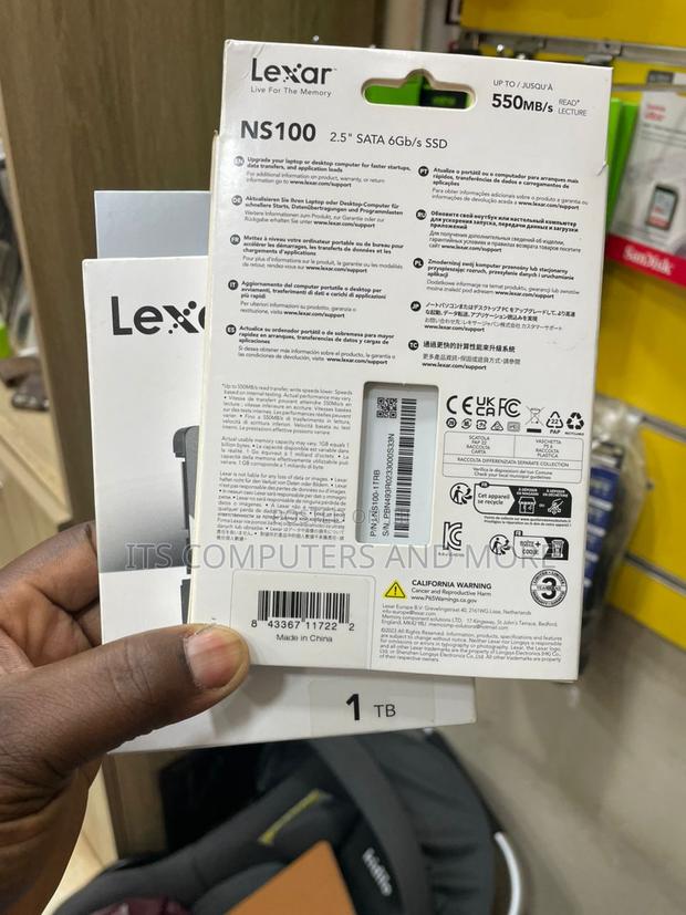 1tb 2.5 Inch Ssd (Lexar) photo 3